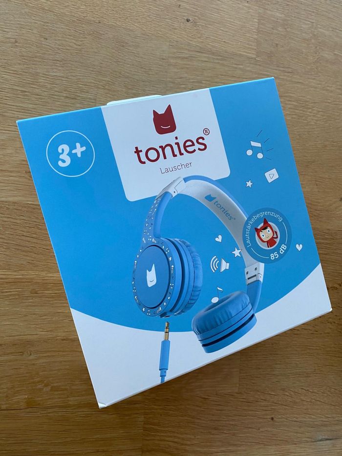 Casque audio neuf bleu tonies toniebox pliable