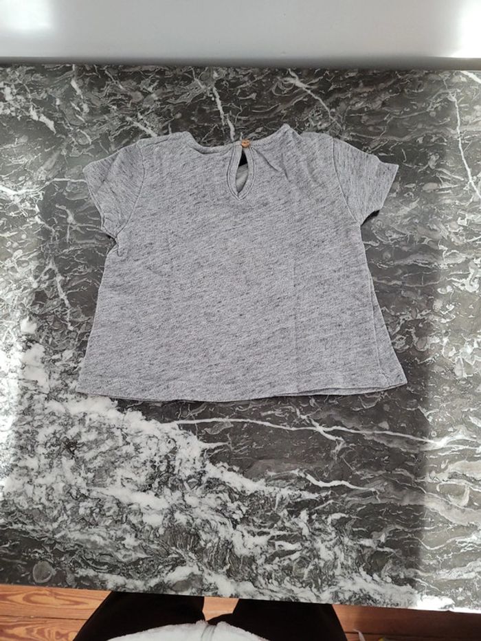 Tee shirt t.3-6 mois Zara - photo numéro 2