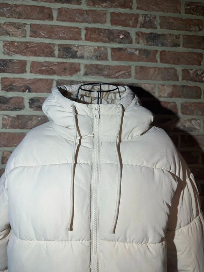 Veste doudoune beige Monki Taille S /36 - photo numéro 3