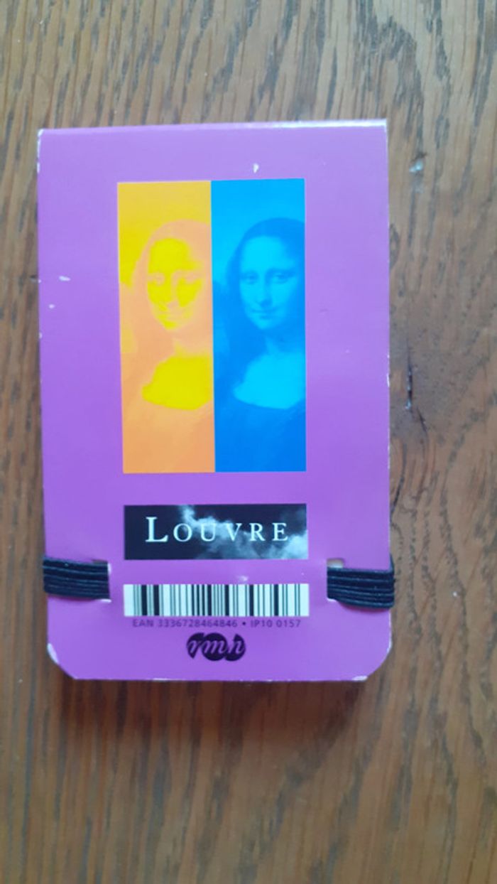 Neuf 1 carnet de poche Joconde Louvre - photo numéro 4