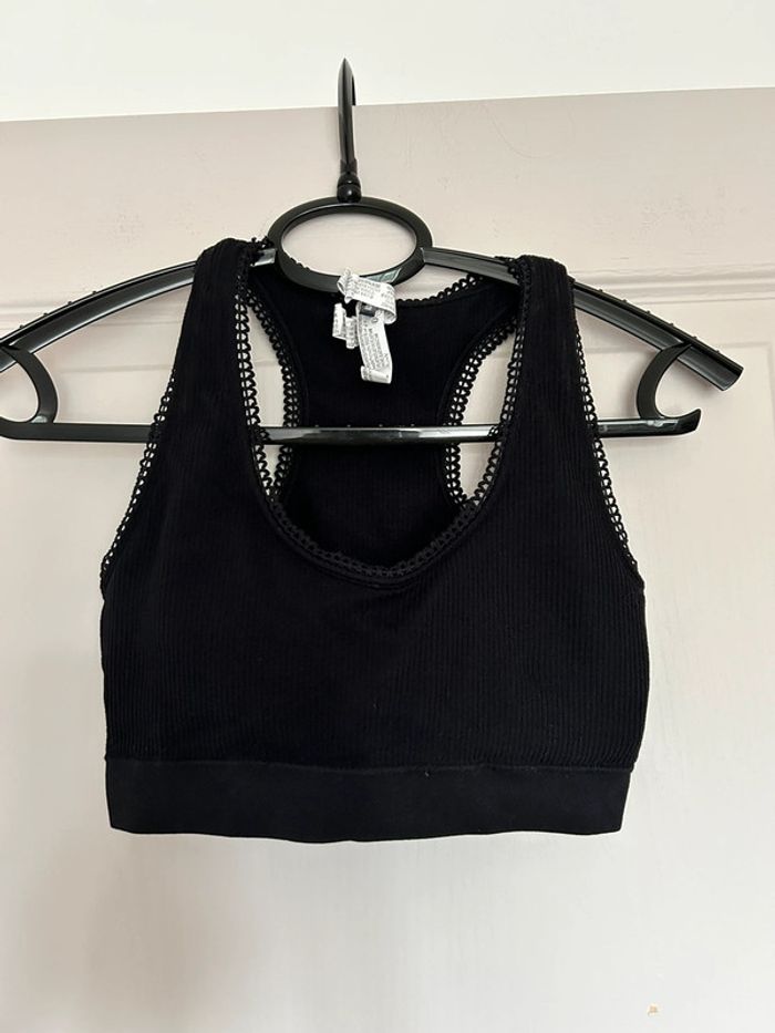 Brassière noire