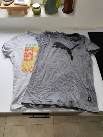 Lot deux y shirt garçon 10 -12 ans