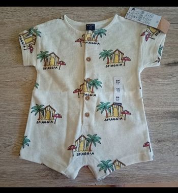 Combishort  neuf  bébé garçon