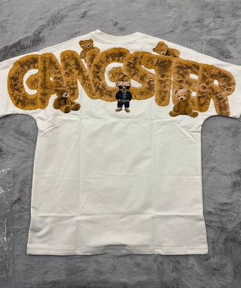 T-shirt Uneffected Gangster crème - Taille M