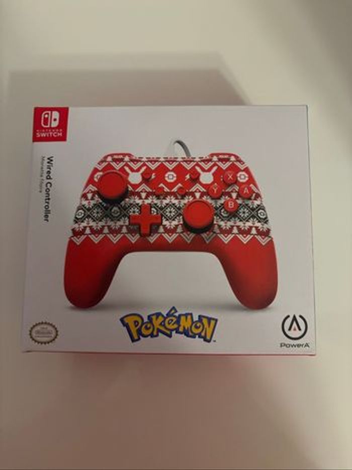 Manette filaire Nintendo Switch PowerA Pokémon