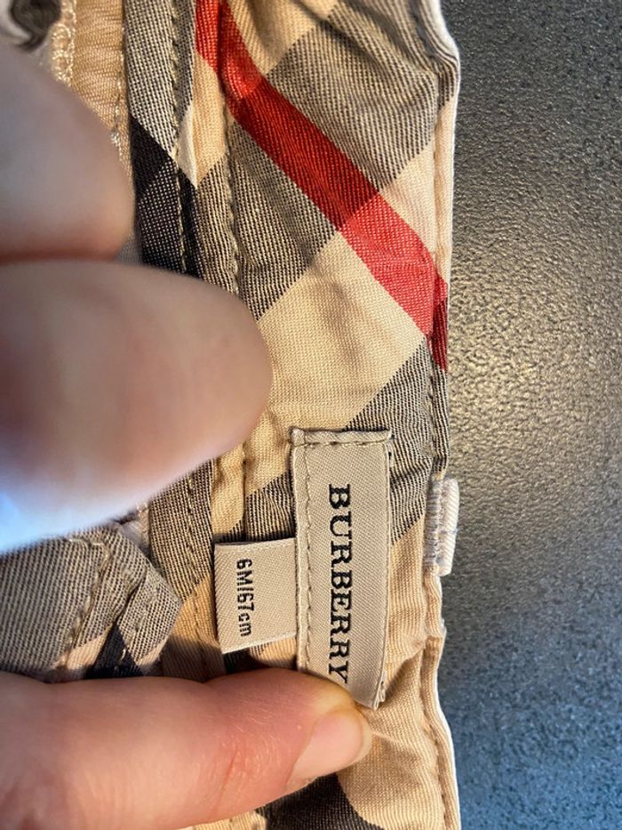 Short burberry 6 mois - photo numéro 3