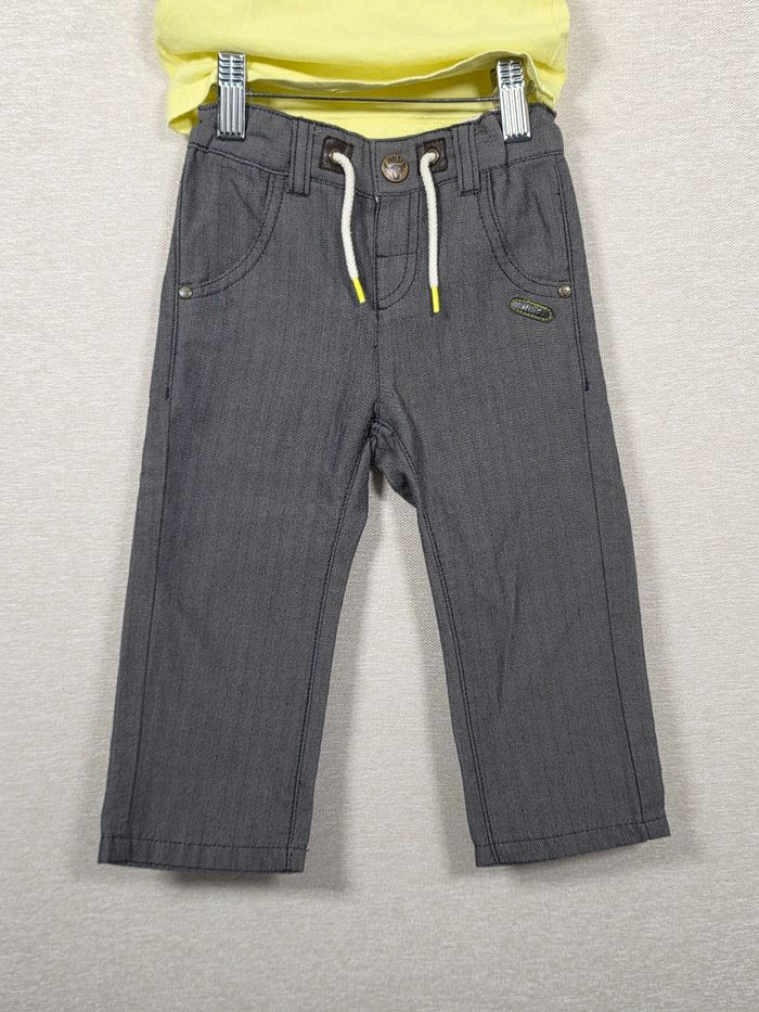 Ensemble 2 pièce t-shirt +pantalon kiabi 18mois 77-82cm - photo numéro 5