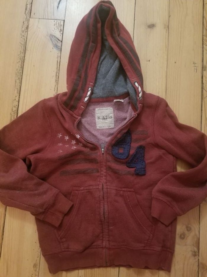 Veste a capuche 8 ans