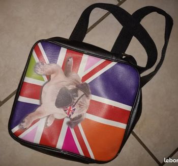 Sacoche bandoulière Angleterre bouledogue

