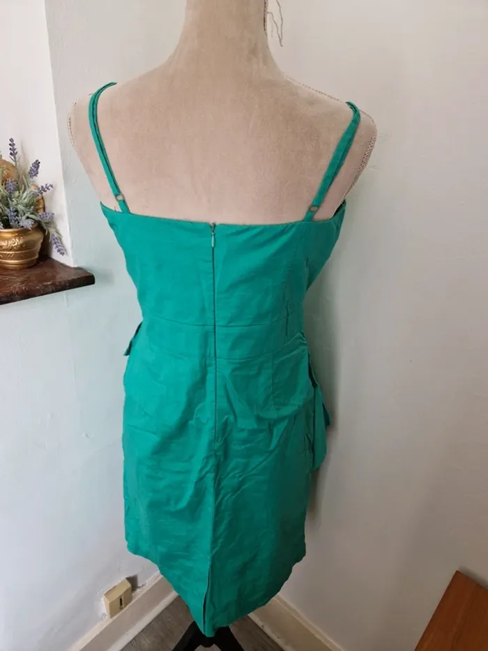 Robe sinequanone taille 42 verte - photo numéro 4