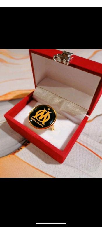 Bague doré olympique de Marseille 