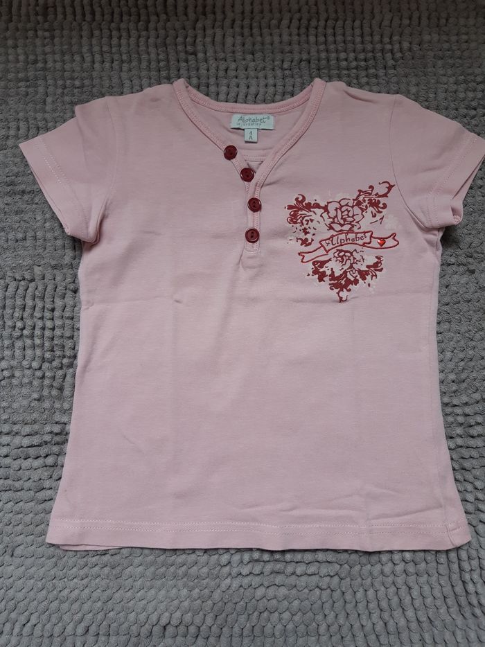 T-shirt Alphabet 4 ans