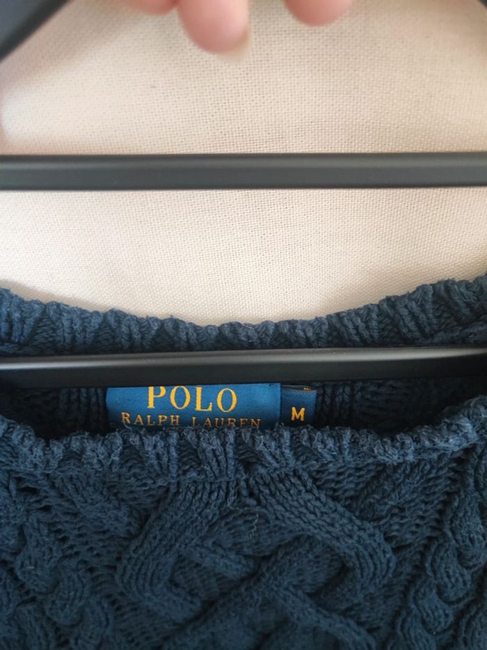 Pull polo Ralf Lauren taille M - photo numéro 5