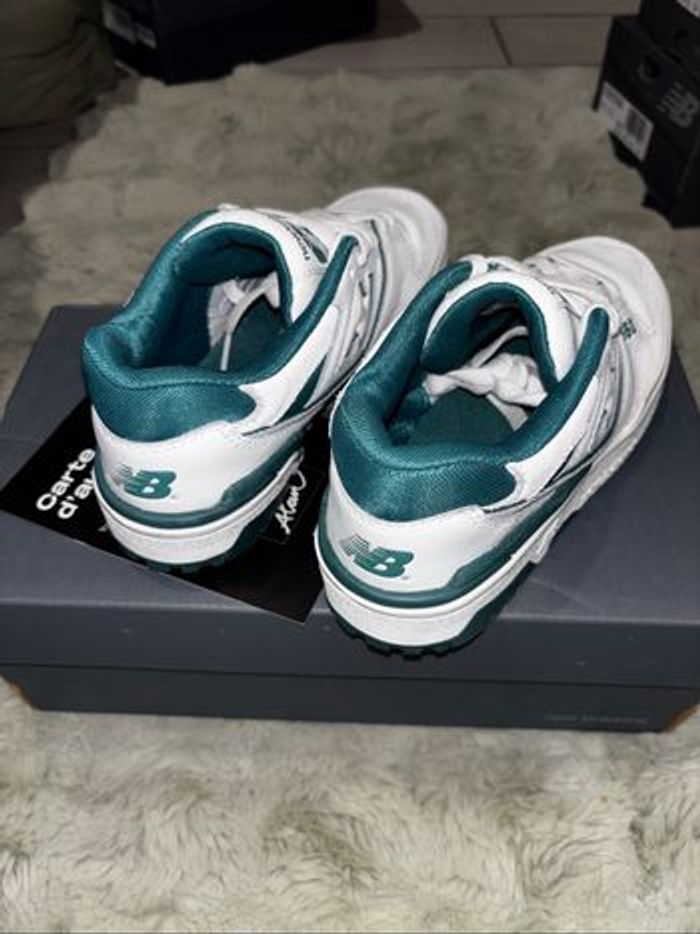 New Balance 550 Green and White - photo numéro 2