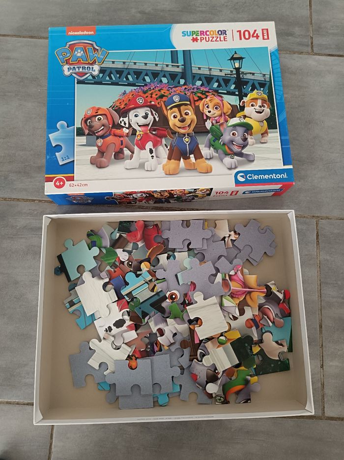 Lot de 2 Maxi Puzzle pat patrouille  104 pièces - photo numéro 4