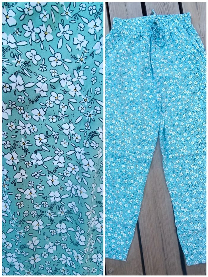 Pantalon léger d'été Manoukian taille 36-38 neuf