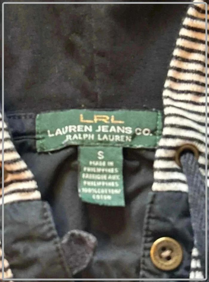 Pull  marinière  à  capuche Ralph Lauren taille  s/36 - photo numéro 7