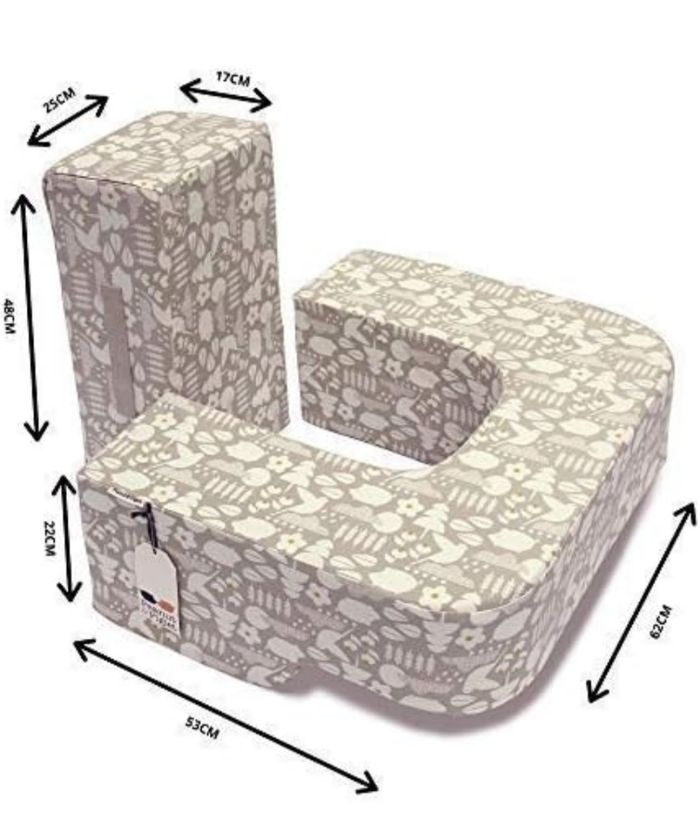 Coussin allaitement jumeau peanut&piglet - photo numéro 2