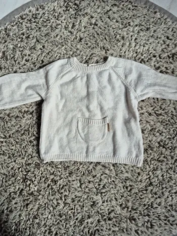 Pull beige kiabi 3 mois 56/62 cm