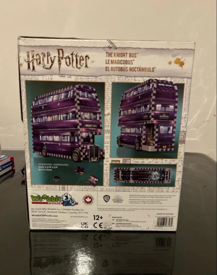 Magnifique puzzle 3D Harry Potter - photo numéro 2