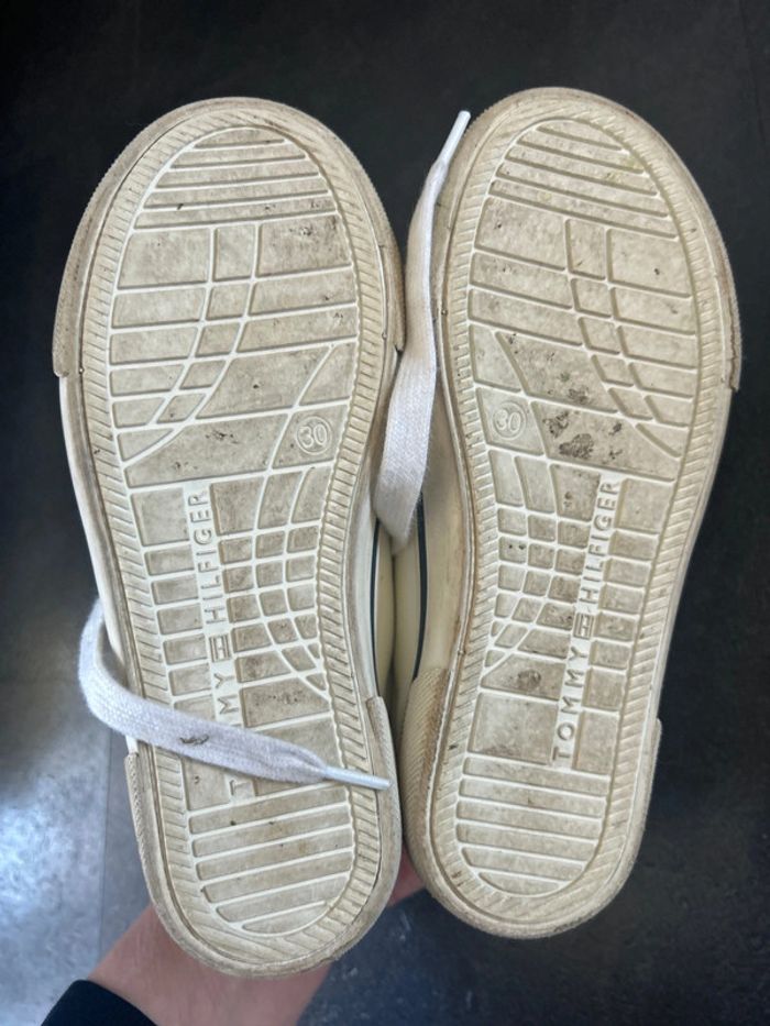 Basket en cuir garçon Tommy Hilfiger - photo numéro 6