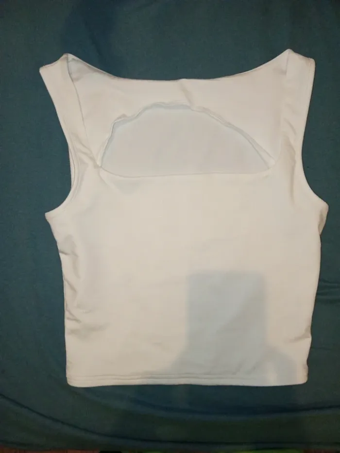 Crop Top blanc - Shein - Taille S - photo numéro 5