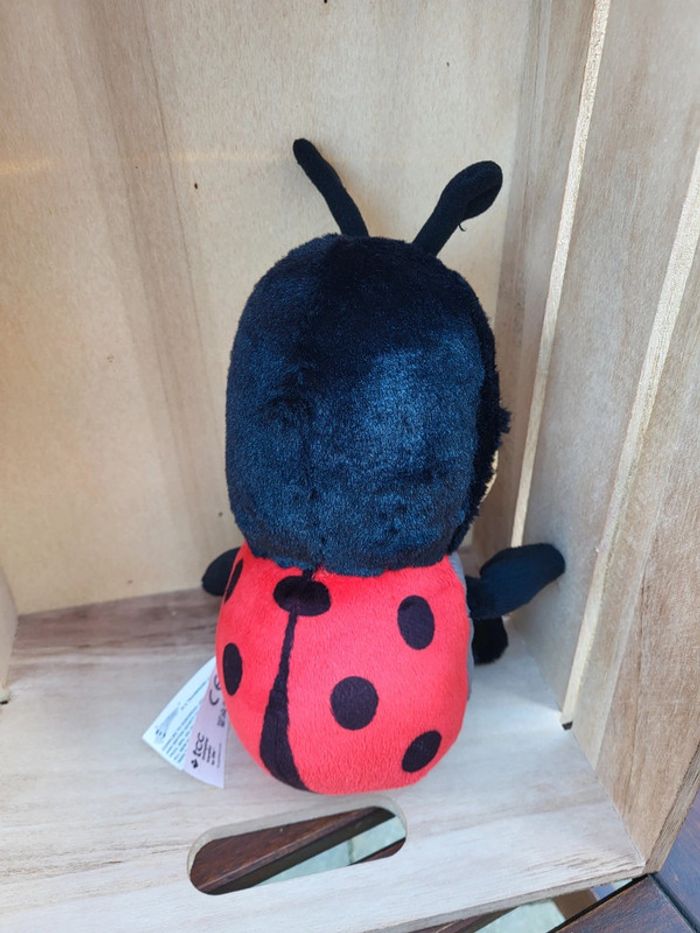 Peluche abeille coccinelle - photo numéro 2