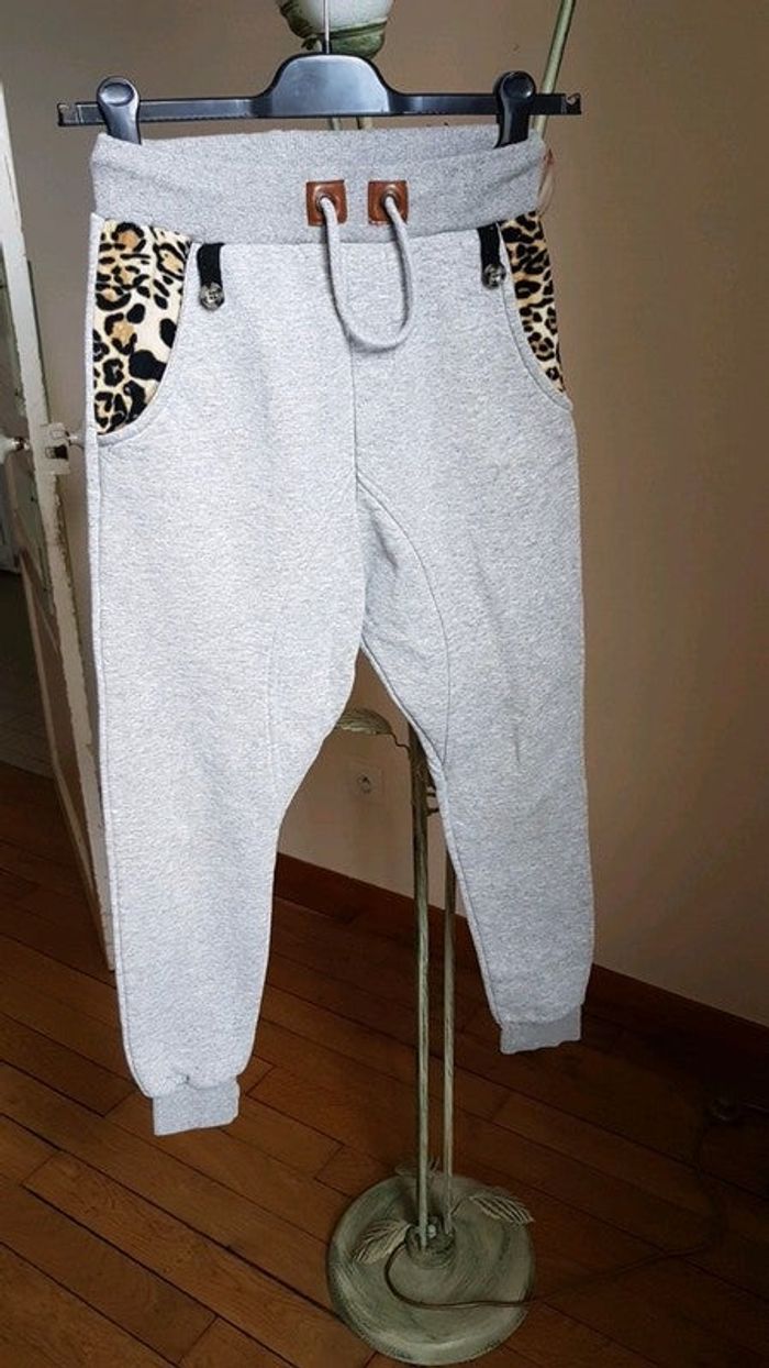 Jogging gris cabaneli garcon 12 ans