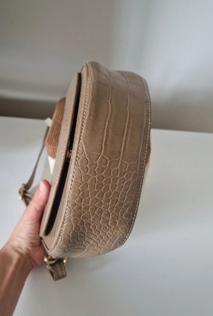 Sac bandoulière beige - photo numéro 4