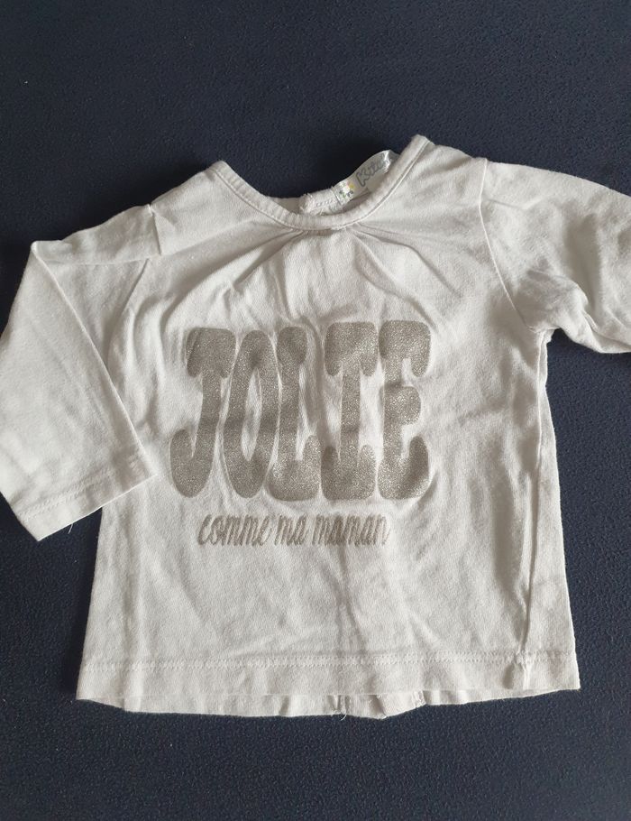 T.shirt Ml fille T.3M