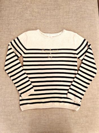 Pull marinière TAO 8 ans 