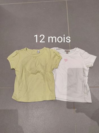 Lot de 2 t-shirt