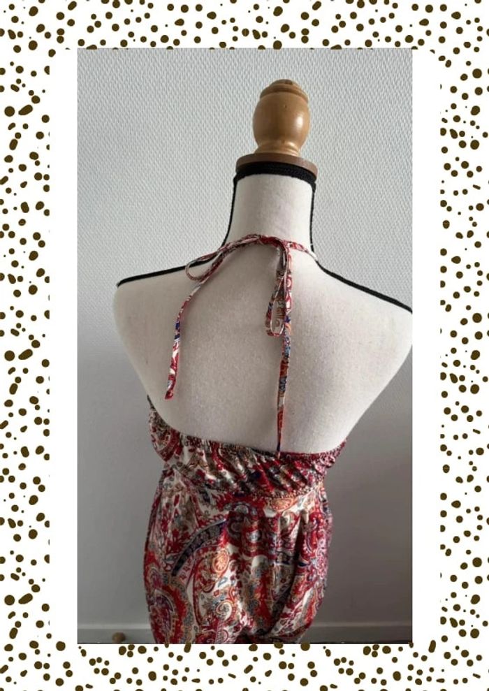 Combinaison dos-nu imprimé bohème – Taille M – Neuf sans étiquette - photo numéro 6