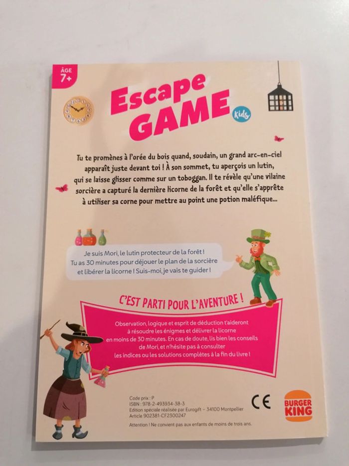 Escape game "Libère la licorne prisonnière de la sorcière" - photo numéro 2