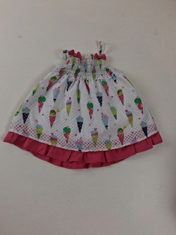 Jolie robe à bretelles Orchestra taille 6 mois