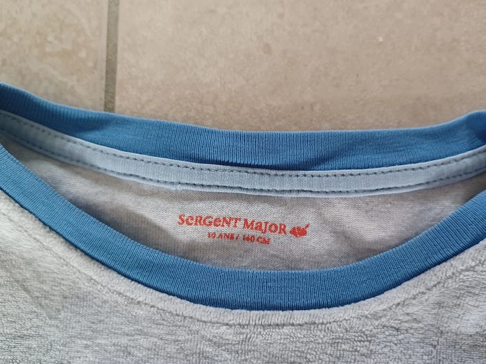 Pyjama velours Sergent major 10 ans - photo numéro 3