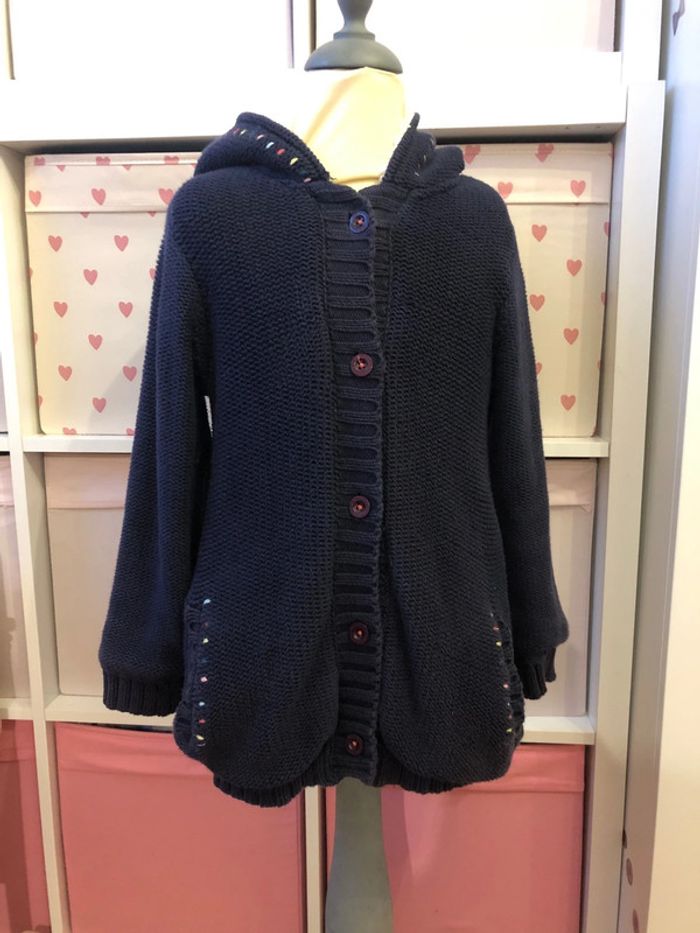 Gilet long et chaud