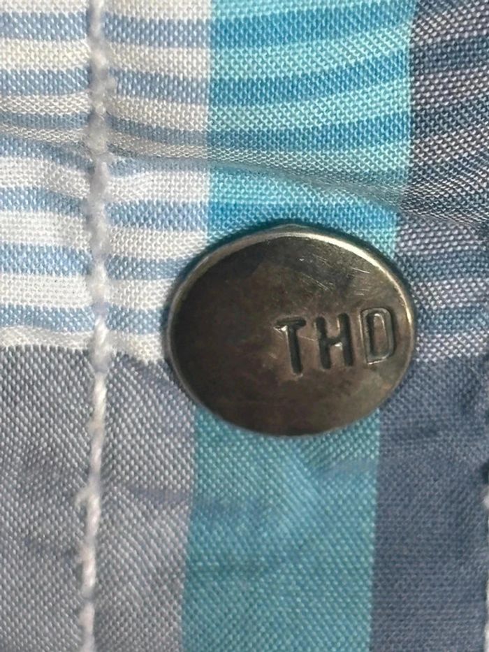 Chemise manche courte tommy hilfiger taille L - photo numéro 4
