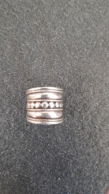 Bague argent jonc