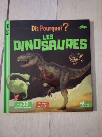 Livre dis pourquoi les dinosaures