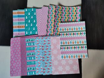 #4 / lot de 30 feuilles papier cartonné 15x21 cm thème noel