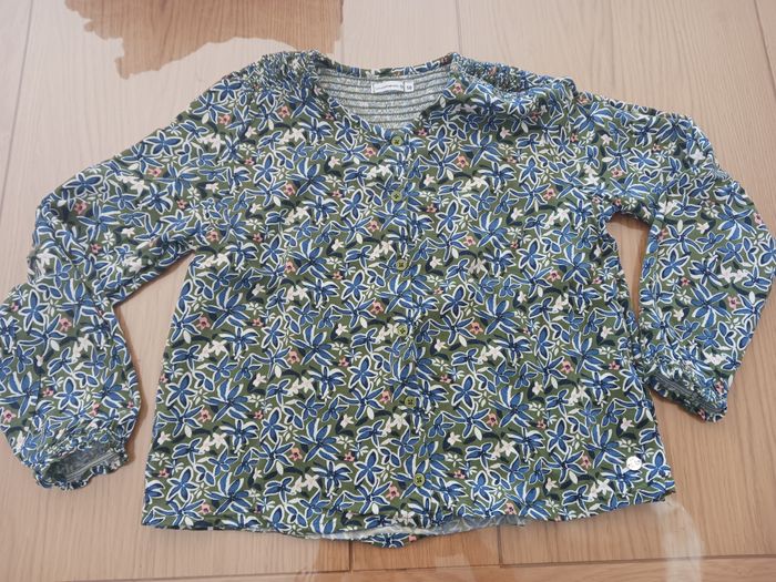 Chemise fleurie