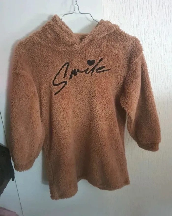 Robe sweat shein marron smile