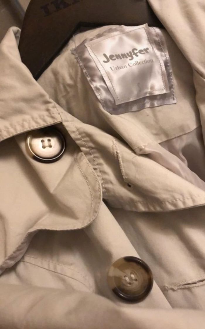 Trench beige Jennyfer + Trench court marron - photo numéro 3