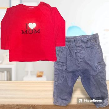 Tenue pantalon + maillot manches longues