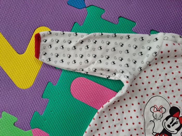 Pyjama velours Orchestra Minnie 12m - photo numéro 6