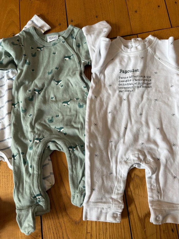 Bodies et pyjamas en très bon état taille 3 mois - photo numéro 6