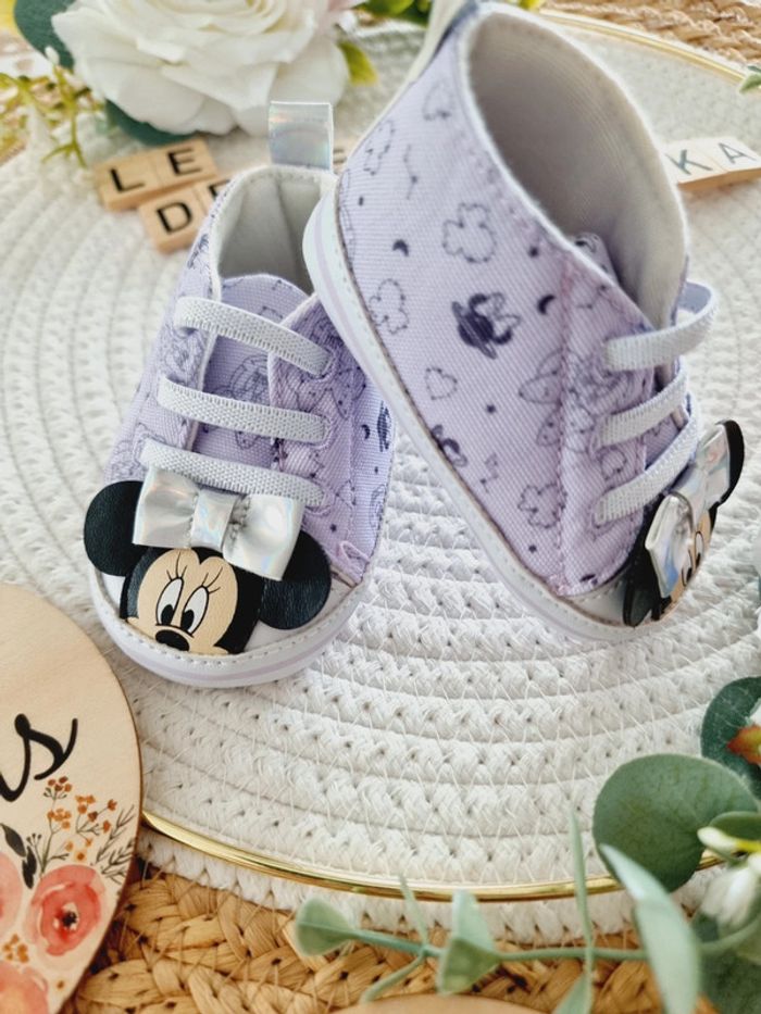 Basket bébé fille Minnie Disney - photo numéro 2