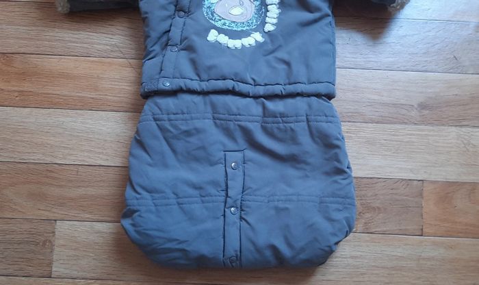 Combinaison hiver transformable en blouson 0/3 mois - photo numéro 4