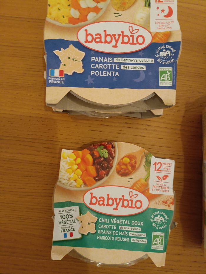 Lot petits pots babybio - photo numéro 2